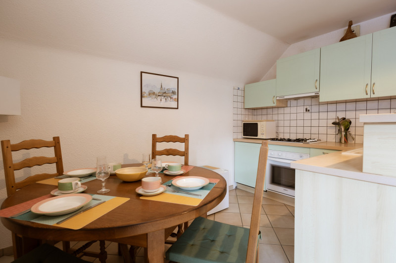 COIN REPAS - CHALET LE GENTIANA N°3 - VALLOIRE CENTRE COIN REPAS - CHALET LE GENTIANA N°3 - VALLOIRE CENTRE