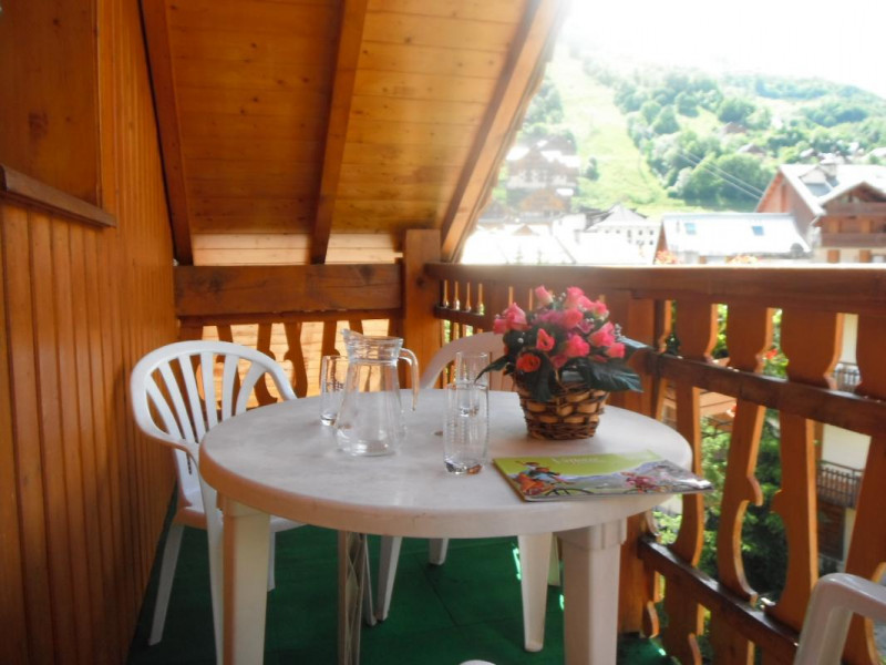 BALCON - CHALET LE GENTIANA N°5 - VALLOIRE CENTRE BALCON - CHALET LE GENTIANA N°5 - VALLOIRE CENTRE