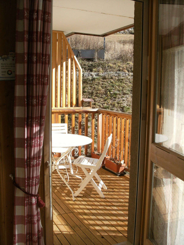 BALCON - APPARTEMENT LA CLAREE C6 - VALLOIRE LES PLANS BALCON - APPARTEMENT LA CLAREE C6 - VALLOIRE LES PLANS
