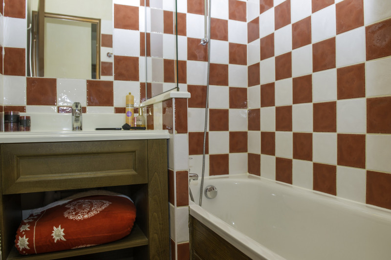 SALLE DE BAIN - CHALETS DE VALORIA GOELIA APPARTEMENT 6 PERSONNES - VALLOIRE LES CHARBONNIERES - Photo non contractuelle SALLE DE BAIN - CHALETS DE VALORIA GOELIA APPARTEMENT 6 PERSONNES - VALLOIRE LES CHARBONNIERES - Photo non contractuelle