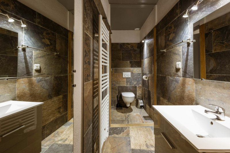 SALLE D'EAU - APPARTEMENT LES FERMES DU PLANET 5 - VALLOIRE LES VERNEYS SALLE D'EAU - APPARTEMENT LES FERMES DU PLANET 5 - VALLOIRE LES VERNEYS