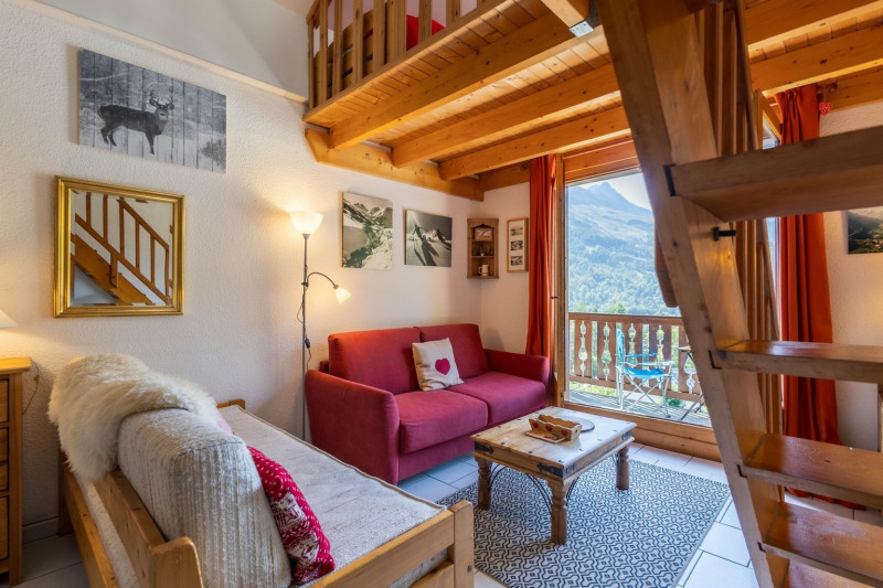 SALON - STUDIO MEZZANINE  LES AROLLES G N°58 - VALLOIRE LES VERNEYS - VALLOIRE RESERVATIONS