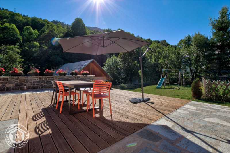 TERRASSE - CHALET EAU ROUGE - VALLOIRE LES VERNEYS TERRASSE - CHALET EAU ROUGE - VALLOIRE LES VERNEYS