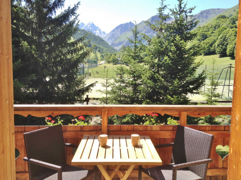 BALCON  - CHALET LE NÉVÉ APPARTEMENT 1 - VALLOIRE LES VERNEYS