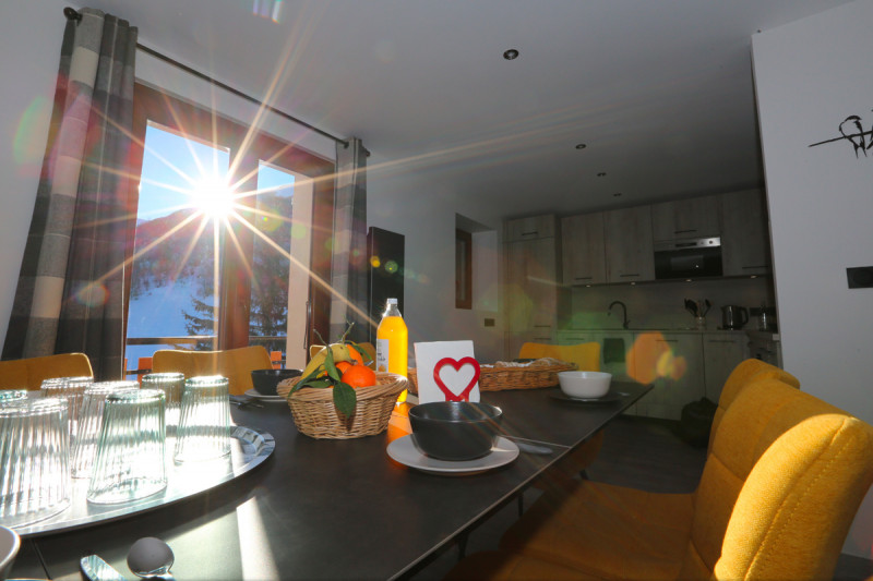 SALLE A MANGER - APPARTEMENT LE PIC VERT N° 5 - VALLOIRE LES VERNEYS