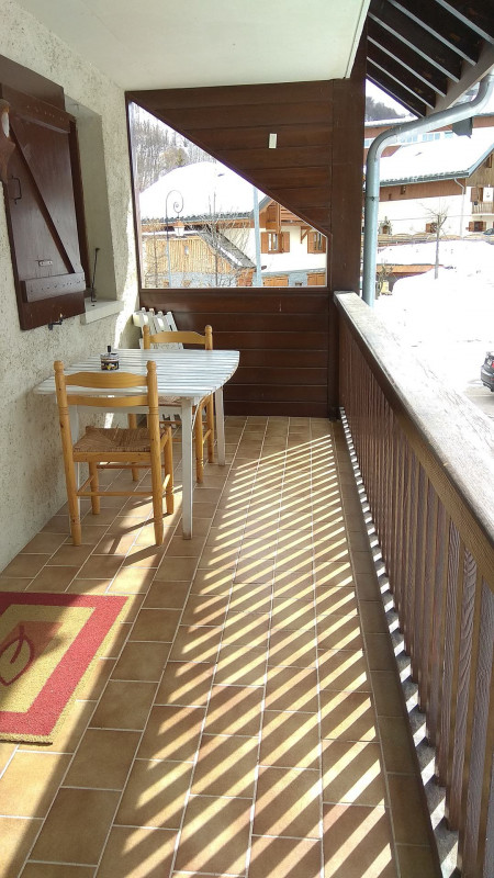 BALCON - APPARTEMENT PLAN SOLEIL D22 - VALLOIRE LA GRAND VY BALCON - APPARTEMENT PLAN SOLEIL D22 - VALLOIRE LA GRAND VY