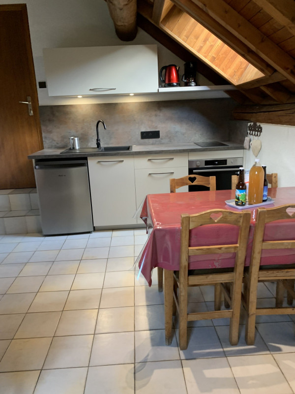 COIN REPAS - STUDIO CHALET L'ANDORSE 2 - VALLOIRE LA BORGE COIN REPAS - STUDIO CHALET L'ANDORSE 2 - VALLOIRE LA BORGE