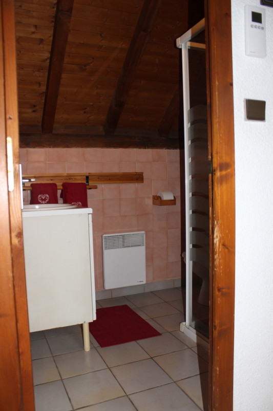 SALLE D'EAU - STUDIO CHALET L'ANDORSE 2 - VALLOIRE LA BORGE SALLE D'EAU - STUDIO CHALET L'ANDORSE 2 - VALLOIRE LA BORGE