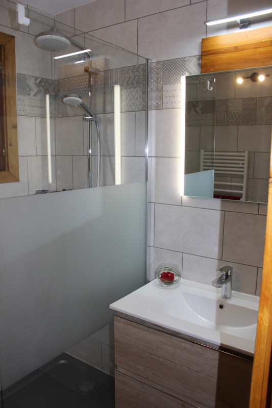 SALLE D'EAU -APPARTEMENT CHALET L'ANDORSE 4 - VALLOIRE LA BORGE SALLE D'EAU -APPARTEMENT CHALET L'ANDORSE 4 - VALLOIRE LA BORGE