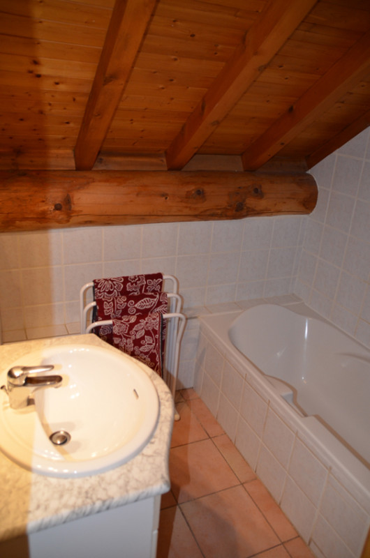 SALLE DE BAIN -APPARTEMENT CHALET L'ANDORSE 8 - VALLOIRE LA BORGE 