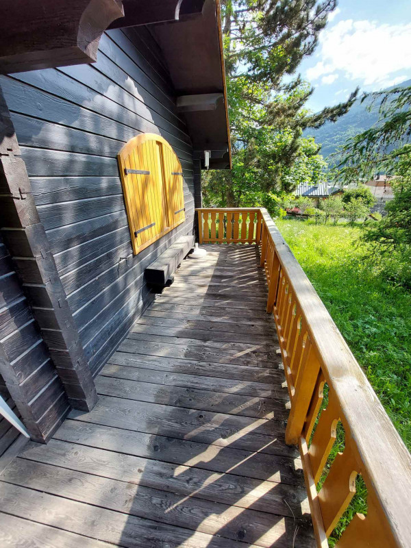 BALCON - CHALET BONNE EAU 1 -VALLOIRE LA BORGE BALCON - CHALET BONNE EAU 1 -VALLOIRE LA BORGE