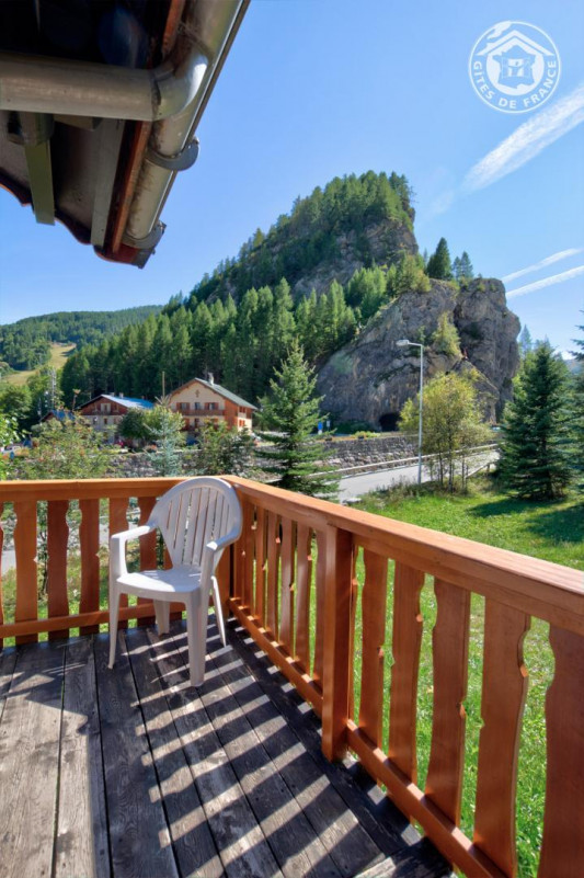 BALCON - CHALET BONNE EAU A -VALLOIRE LA BORGE BALCON - CHALET BONNE EAU A -VALLOIRE LA BORGE