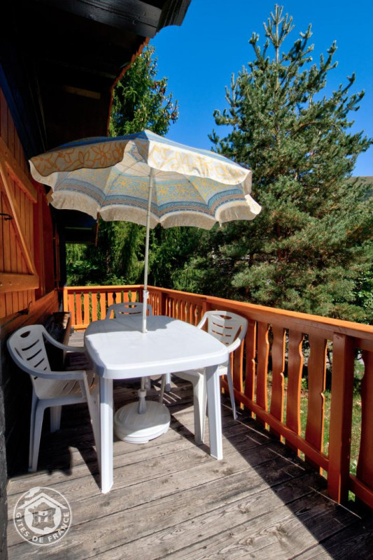 BALCON - CHALET BONNE EAU A -VALLOIRE LA BORGE BALCON - CHALET BONNE EAU A -VALLOIRE LA BORGE