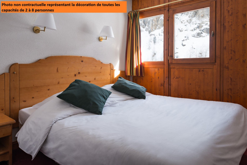 CHAMBRE - STUDIO 2PERSONNES  - CHALETS DU GALIBIER LAGRANGE - MOULIN BENJAMIN CHAMBRE - STUDIO 2PERSONNES  - CHALETS DU GALIBIER LAGRANGE - MOULIN BENJAMIN