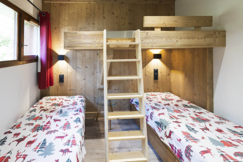 CHAMBRE - APPARTEMENT C15 CHALETS DU GALIBIER 1 - VALLOIRE MOULIN BENJAMIN
