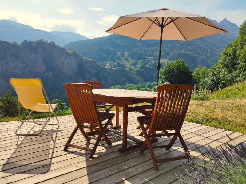 TERRASSE - APPARTEMENT GROS GRENIER C - VALLOIRE LE SERROZ TERRASSE - APPARTEMENT GROS GRENIER C - VALLOIRE LE SERROZ