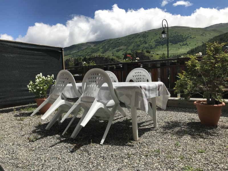 TERRASSE - APPARTEMEMENT CHALET EPICEA 2 - LES CLOTS VALLOIRE TERRASSE - APPARTEMEMENT CHALET EPICEA 2 - LES CLOTS VALLOIRE