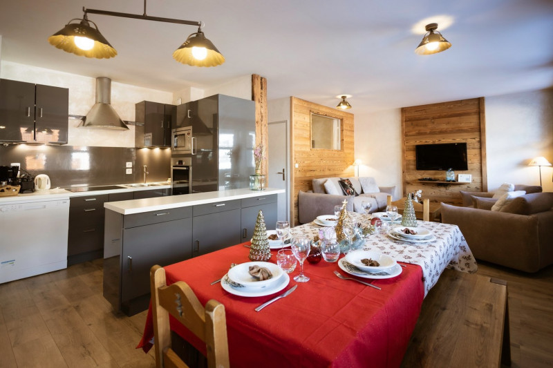 CUISINE - APPARTEMENT ADRIEN 3 - VALLOIRE CENTRE