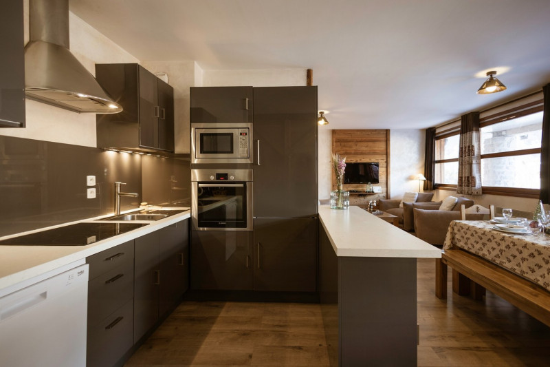 CUISINE - APPARTEMENT ADRIEN 3 - VALLOIRE CENTRE 