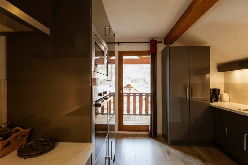 CUISINE - APPARTEMENT ADRIEN 4 - VALLOIRE CENTRE