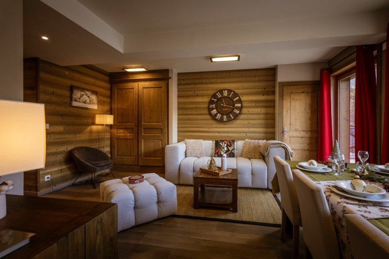 SEJOUR- APPARTEMENT ADRIEN 6 - VALLOIRE CENTRE - VALLOIRE RESERVATIONS