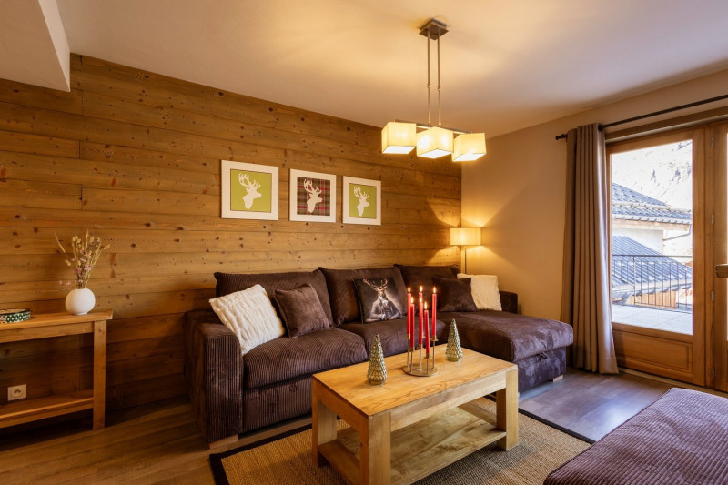SEJOUR - APPARTEMENT ADRIEN 7 - VALLOIRE CENTRE - VALLOIRE RESERVATIONS