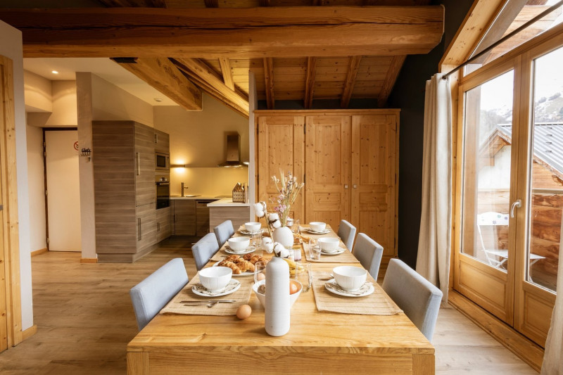 CUISINE - APPARTEMENT ADRIEN 8 - VALLOIRE CENTRE