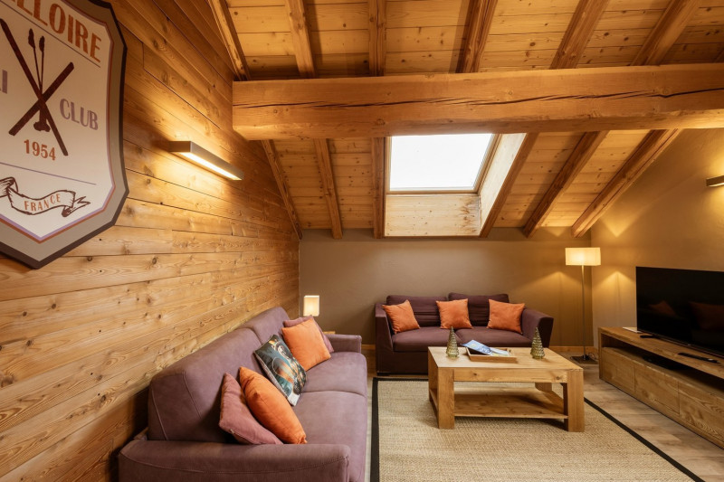 SEJOUR - APPARTEMENT ADRIEN 9 - VALLOIRE CENTRE - VALLOIRE RESERVATIONS