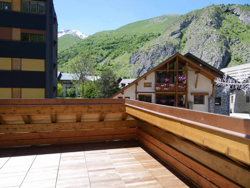 TERRASSE - APPARTEMENT CHALET LES PINS N° 1 - VALLOIRE CENTRE TERRASSE - APPARTEMENT CHALET LES PINS N° 1 - VALLOIRE CENTRE