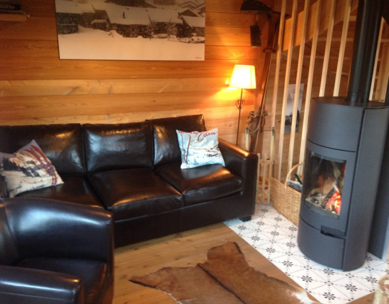 SALON - CHALET LA TANIERE - VALLOIRE LES CLOTS - VALLOIRE RESERVATIONS