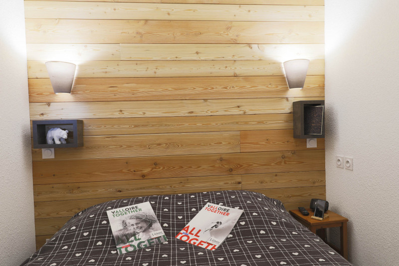 CHAMBRE - APPARTEMENT ROCHES FLEURIES B1 - VALLOIRE CENTRE CHAMBRE - APPARTEMENT ROCHES FLEURIES B1 - VALLOIRE CENTRE