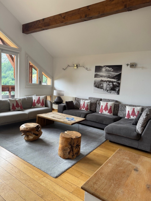 SALON - APPARTEMENT HAMEAU DE VALLOIRE 509 - VALLOIRE LES CHOSEAUX - VALLOIRE RESERVATIONS
