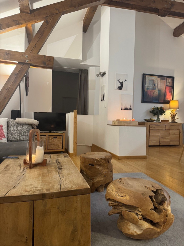 SALON - APPARTEMENT HAMEAU DE VALLOIRE 509 - VALLOIRE LES CHOSEAUX - VALLOIRE RESERVATIONS