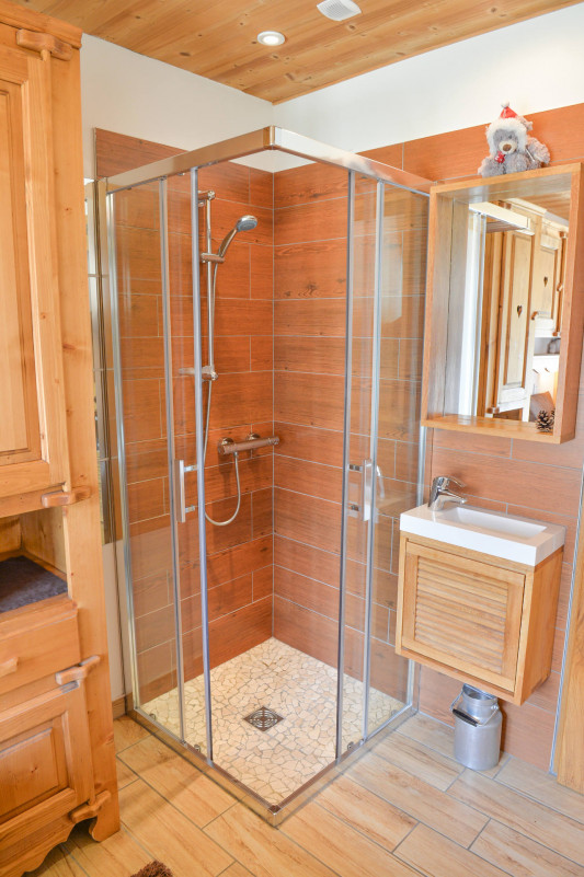 SALLE D'EAU - CHALET LES GENTIANES APPARTEMENT RDJ - VALLOIRE CENTRE SALLE D'EAU - CHALET LES GENTIANES APPARTEMENT RDJ - VALLOIRE CENTRE