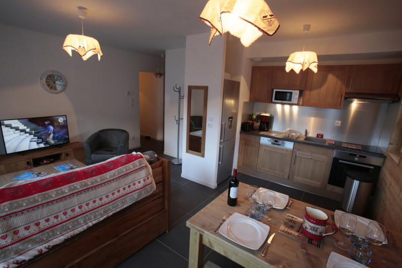 COIN REPAS - APPARTEMENT CHALET GRAND GALIBIER N°1- VALLOIRE LES VERNEYS - VALLOIRE RESERVATIONS
