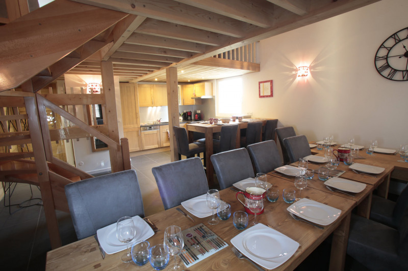 COIN REPAS - APPARTEMENT CHALET GRAND GALIBIER N°4- VALLOIRE LES VERNEYS COIN REPAS - APPARTEMENT CHALET GRAND GALIBIER N°4- VALLOIRE LES VERNEYS