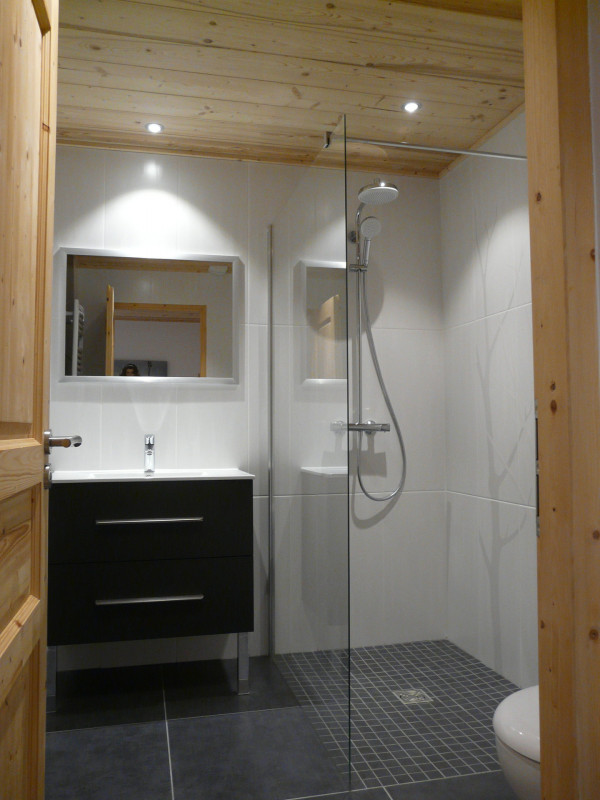 SALLE D'EAU- APPARTEMENT CHEZ LEONIE - VALLOIRE LES VERNEYS SALLE D'EAU- APPARTEMENT CHEZ LEONIE - VALLOIRE LES VERNEYS