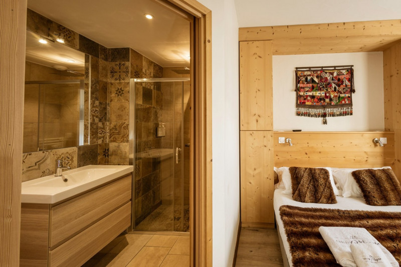 CHAMBRE - APPARTEMENT ETOILE DES NEIGES 6 - VALLOIRE CENTRE CHAMBRE - APPARTEMENT ETOILE DES NEIGES 6 - VALLOIRE CENTRE