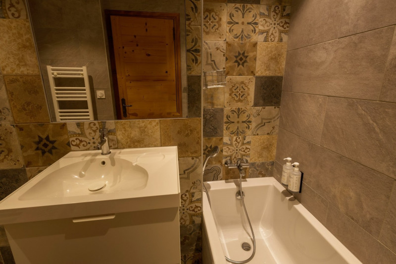 SALLE D'EAU - APPARTEMENT ETOILE DES NEIGES 6 - VALLOIRE CENTRE