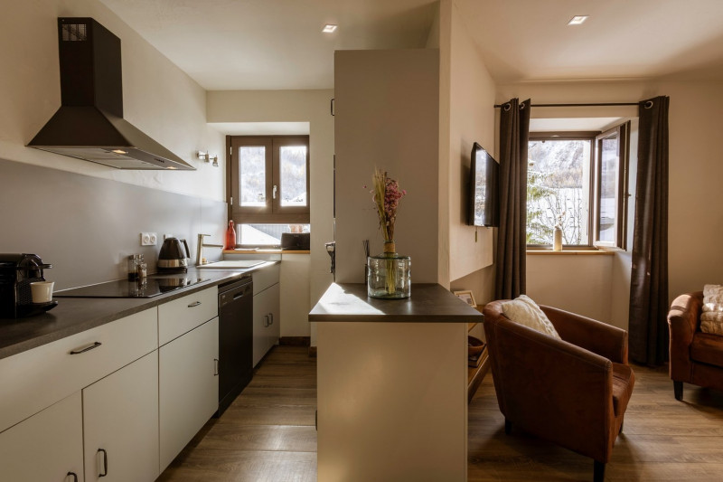 CUISINE - APPARTEMENT ETOILE DES NEIGES 7 - VALLOIRE CENTRE