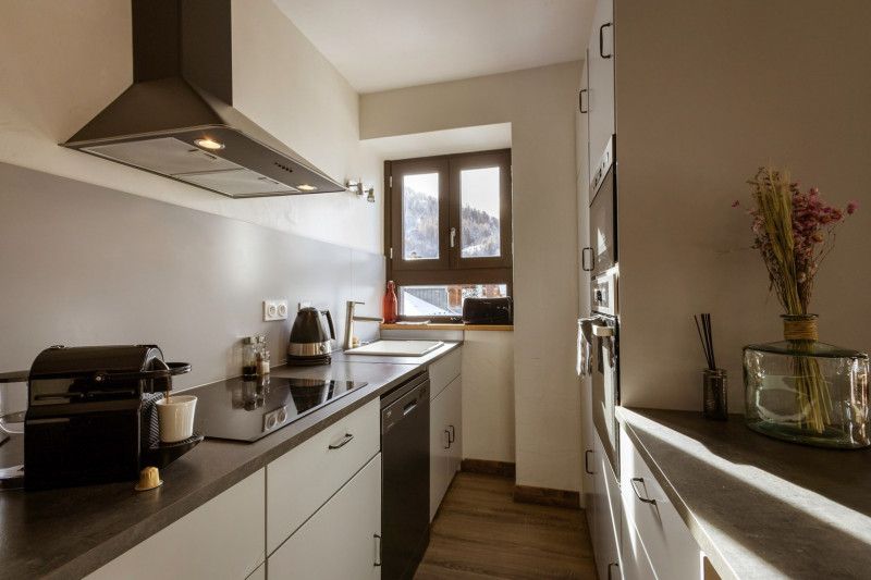CUISINE - APPARTEMENT ETOILE DES NEIGES 7 - VALLOIRE CENTRE