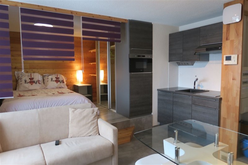 SALON - STUDIO CHALET DU ROCHER SUITE 6 - VALLOIRE CENTRE - VALLOIRE RESERVATIONS