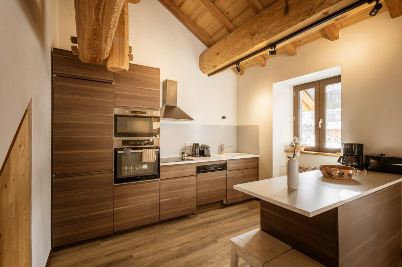 CUISINE - APPARTEMENT ETOILE DES NEIGES 8 - VALLOIRE CENTRE