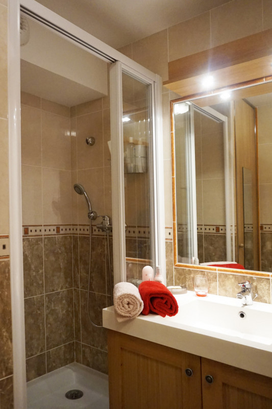 SALLE D'EAU- APPARTEMENT CHALETS DE LA VALLEE D'OR CAMPANULE 201 - LES CHARBONNIERES VALLOIRE SALLE D'EAU- APPARTEMENT CHALETS DE LA VALLEE D'OR CAMPANULE 201 - LES CHARBONNIERES VALLOIRE