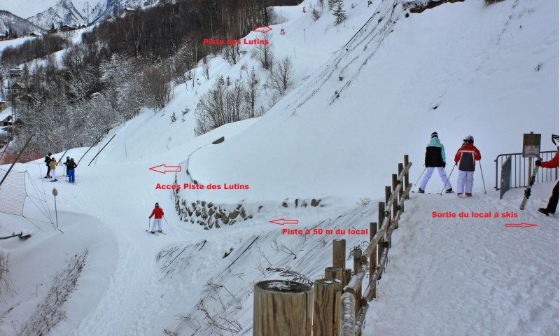 ACCES PISTE - APPARTEMENT CHALETS DE LA VALLEE D'OR CAMPANULE 201 - LES CHARBONNIERES VALLOIRE ACCES PISTE - APPARTEMENT CHALETS DE LA VALLEE D'OR CAMPANULE 201 - LES CHARBONNIERES VALLOIRE