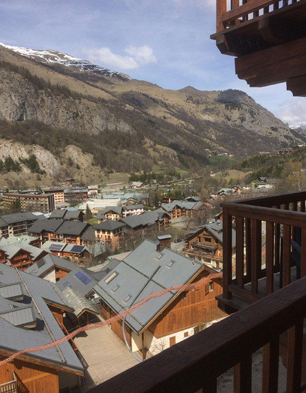 VUE DU BALCON - GENTIANE 102 APPARTEMENT HAMEAU DE LA VALLEE D'OR - LES CHARBONNIERES VALLOIRE VUE DU BALCON - GENTIANE 102 APPARTEMENT HAMEAU DE LA VALLEE D'OR - LES CHARBONNIERES VALLOIRE