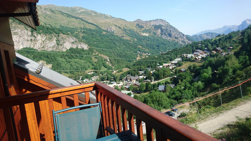 VUE DU BALCON - APPARTEMENT CHALETS DE LA VALLEE D'OR EDELWEISS 210 - LES CHARBONNIERES VALLOIRE VUE DU BALCON - APPARTEMENT CHALETS DE LA VALLEE D'OR EDELWEISS 210 - LES CHARBONNIERES VALLOIRE
