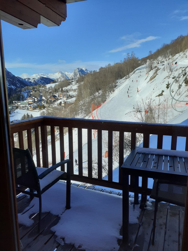 BALCON - APPARTEMENT CHALETS DE LA VALLEE D'OR EDELWEISS 210 - LES CHARBONNIERES VALLOIRE BALCON - APPARTEMENT CHALETS DE LA VALLEE D'OR EDELWEISS 210 - LES CHARBONNIERES VALLOIRE