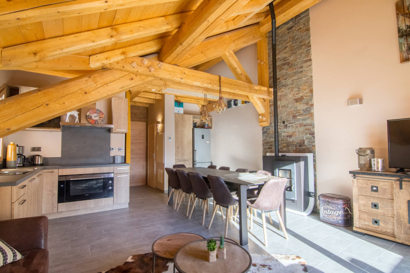 COIN REPAS - CHALET APPARTEMENT SANDEMA1 - VALLOIRE LE CRET DU SERROZ VALLOIRE - VALLOIRE RESERVATIONS COIN REPAS - CHALET APPARTEMENT SANDEMA1 - VALLOIRE LE CRET DU SERROZ VALLOIRE - VALLOIRE RESERVATIONS