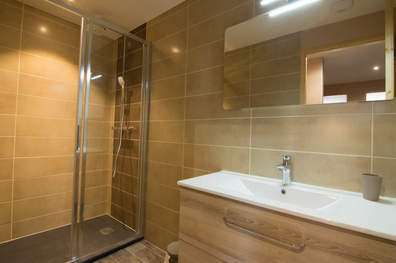 SALLE D'EAU - CHALET APPARTEMENT SANDEMA1 - VALLOIRE LE CRET DU SERROZ VALLOIRE SALLE D'EAU - CHALET APPARTEMENT SANDEMA1 - VALLOIRE LE CRET DU SERROZ VALLOIRE
